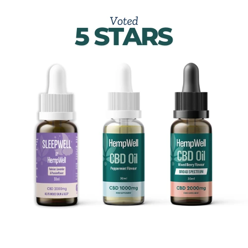 CBD Oil Collection 5 Stars