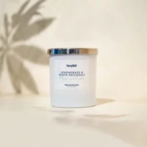 CBD Candle Lemongrass & White Patchouli