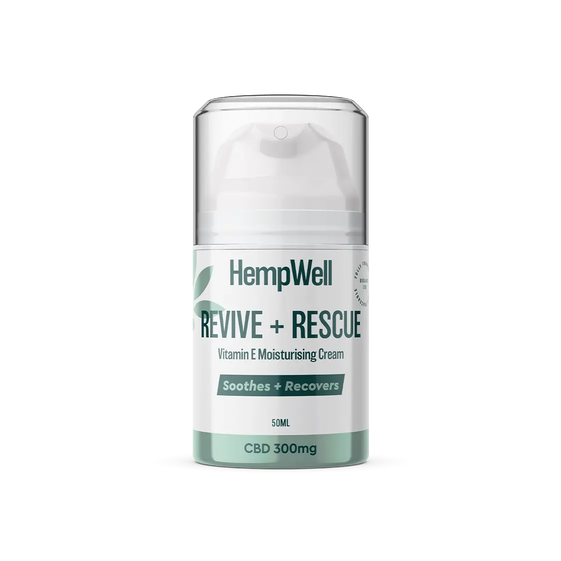 CBD Moisturising Cream Revive & Rescue 300mg