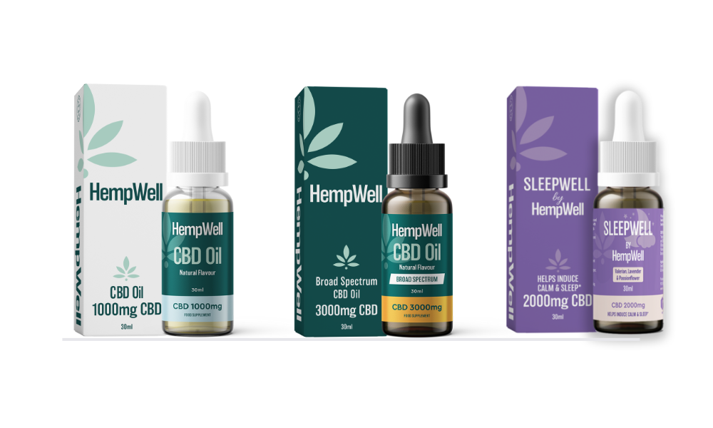 Hempwell-CBD-Oils-Collection