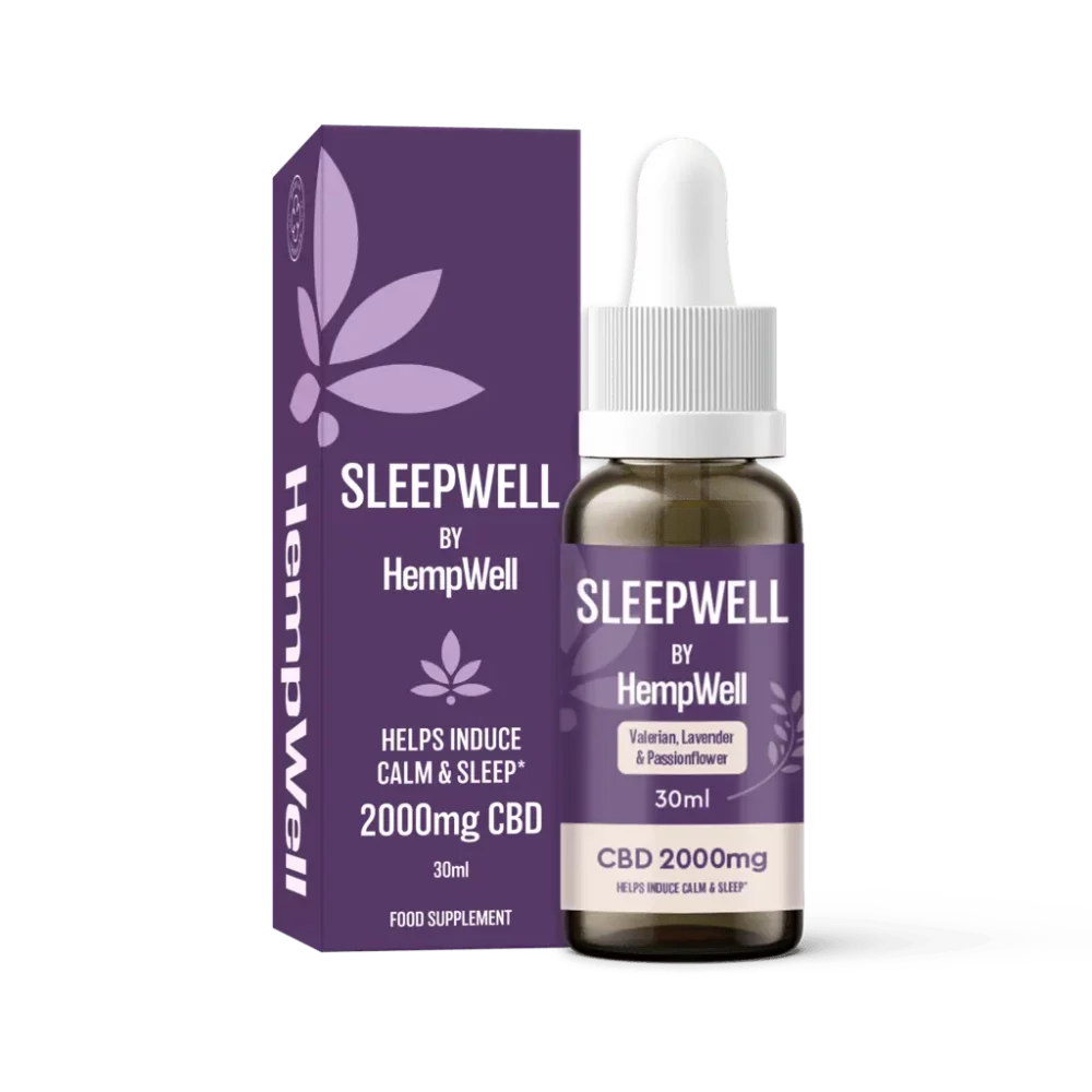 SleepWell CBD Oil for Sleep 2000mg