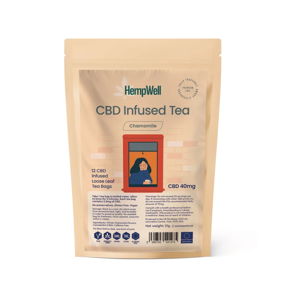 CBD Chamomile Tea 40mg