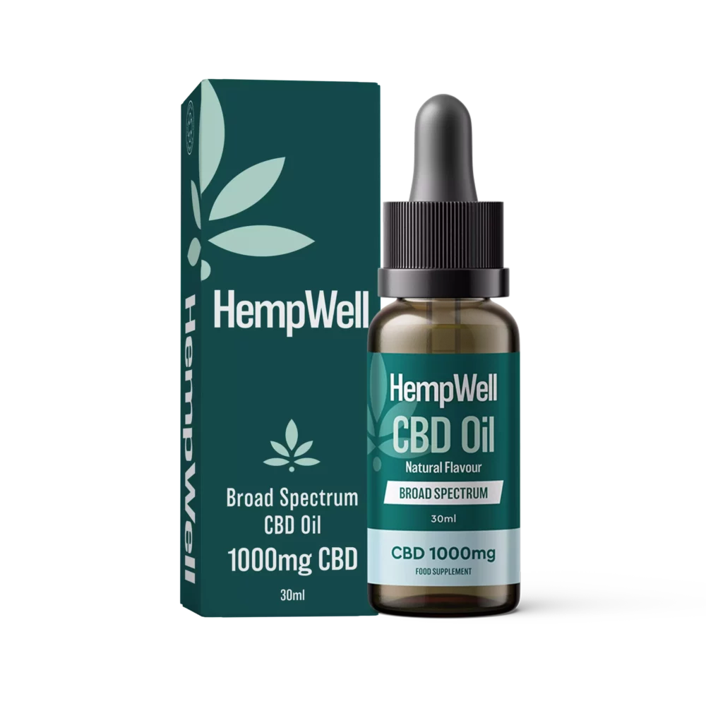 Broad Spectrum CBD Oil 1000mg