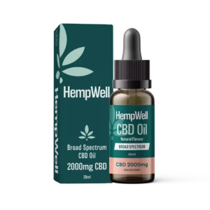 Broad Spectrum CBD Oil 2000mg