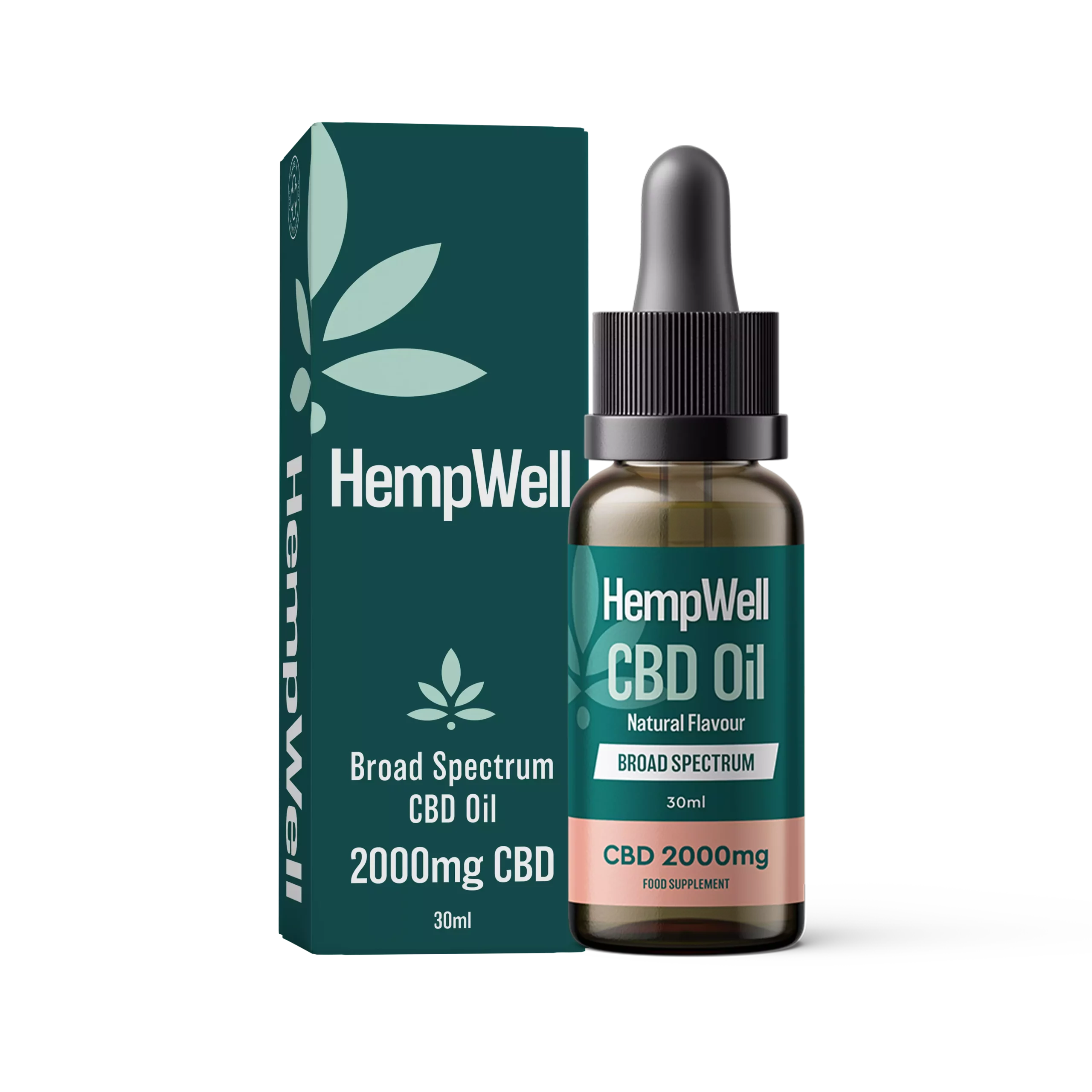 Broad Spectrum CBD Oil 2000mg