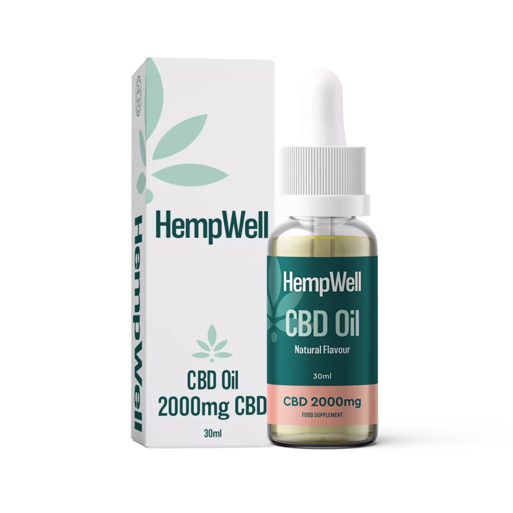 Pure CBD Isolate Oil 2000mg