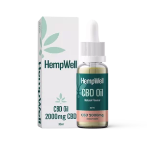 Pure CBD Isolate Oil 2000mg