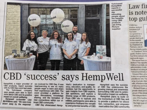 York Press Feature CBD Day