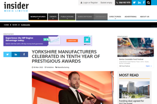 Insider Media Press Feature