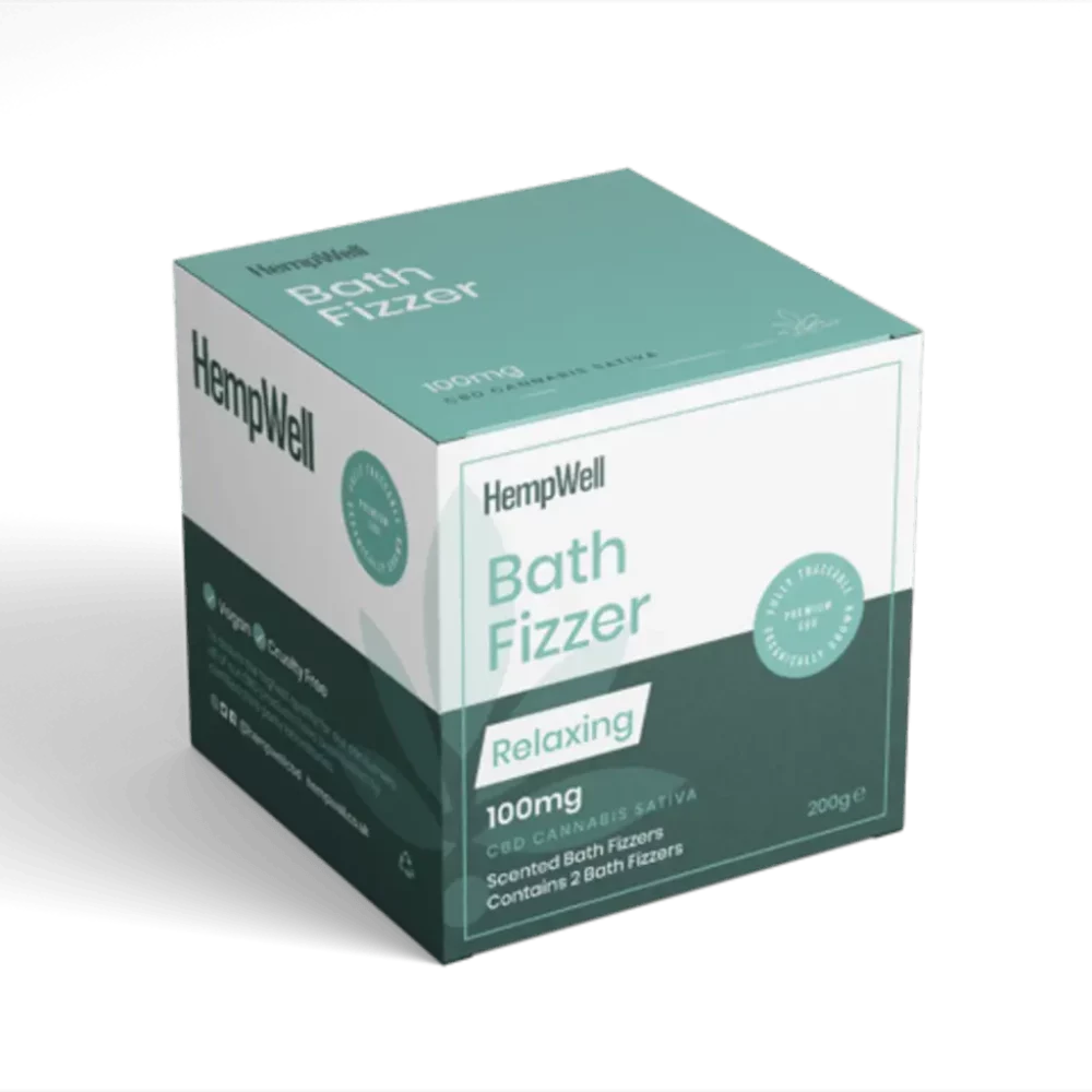 CBD Bath Bomb Sandalwood 100mg