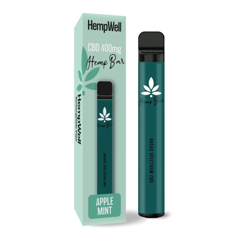 CBD Vape Pod Kit Apple Mint 400mg