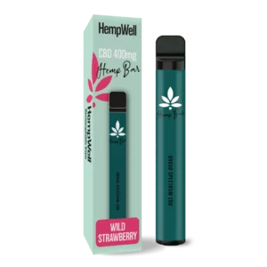 CBD Vape Pod Kit Wild Strawberry 400mg